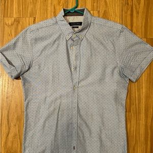Zara Man Short Sleeve Button Up